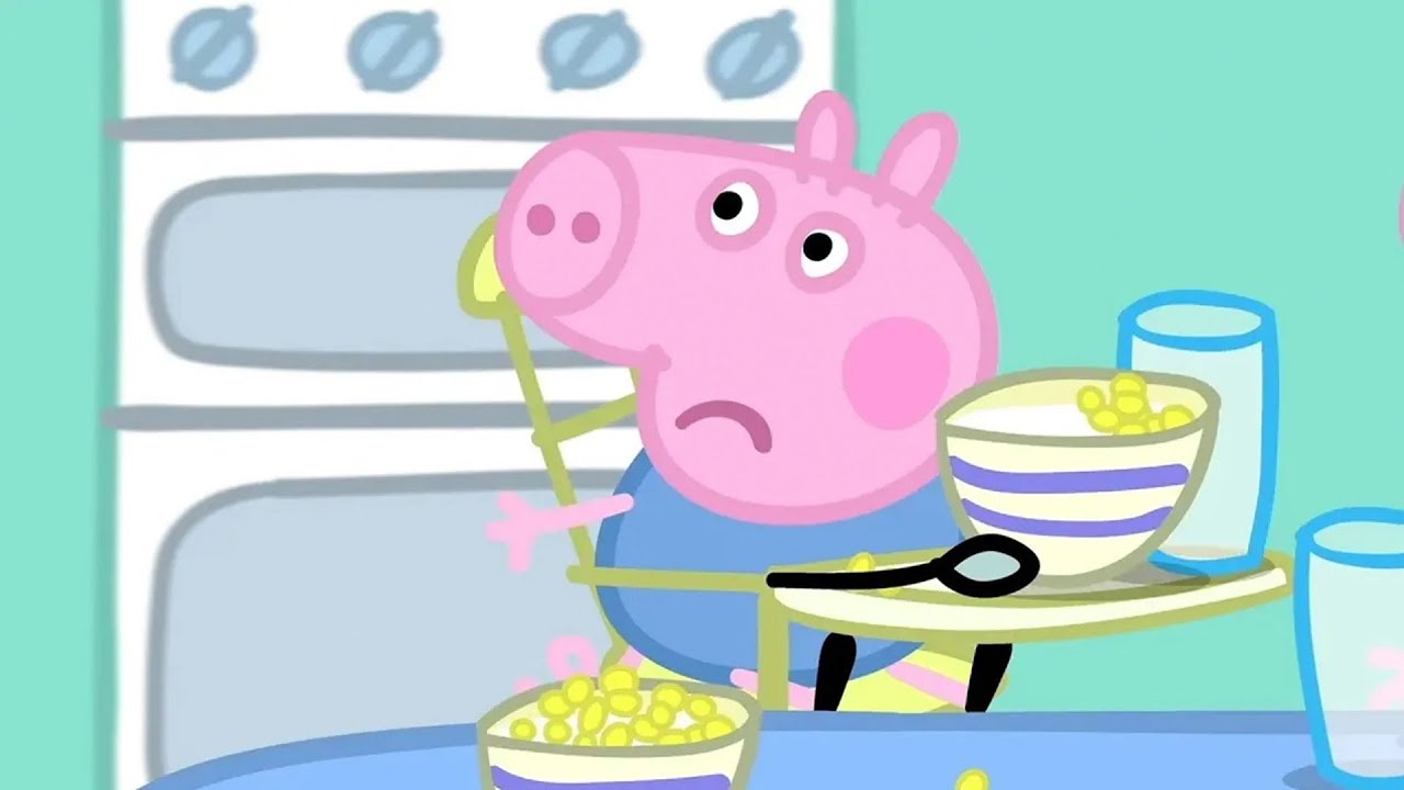 Peppa Malac | Csuklás | Rajzfilmek gyerekeknek