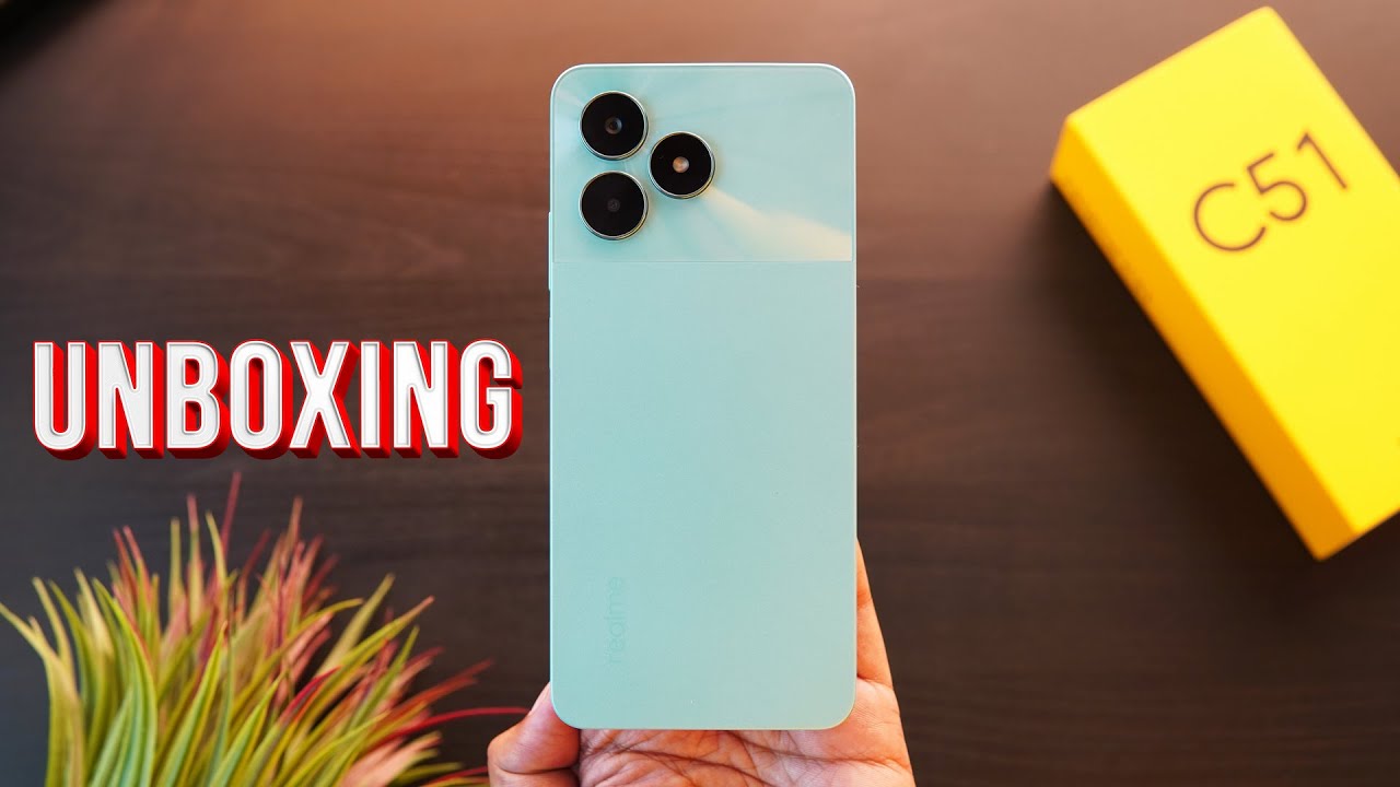 realme C51Unboxing:  the Entry-Level Game-Changer!