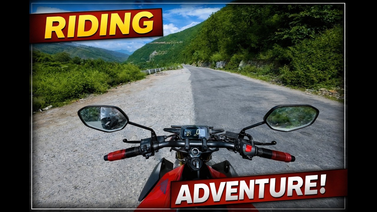 Riding My Honda CB300F Through the  Mountains | Uttarakhand | Epic Ride Adventure | POV | Raw