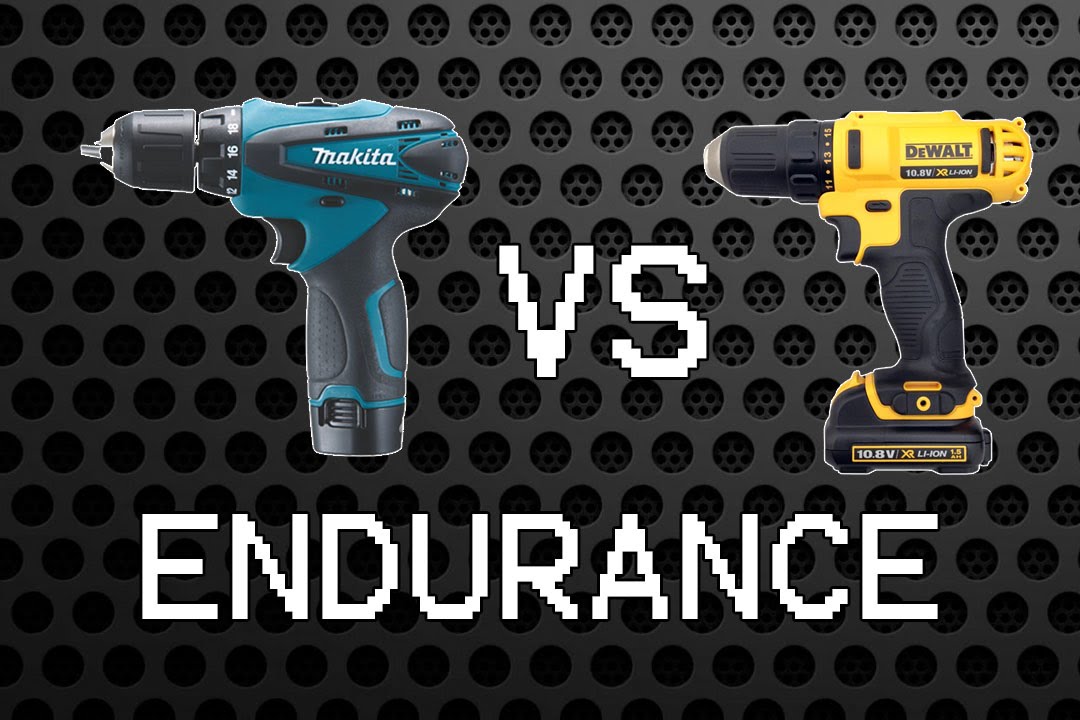 Makita DF330D vs DeWalt DCD710 [12/10,8V Endurance Part 1]
