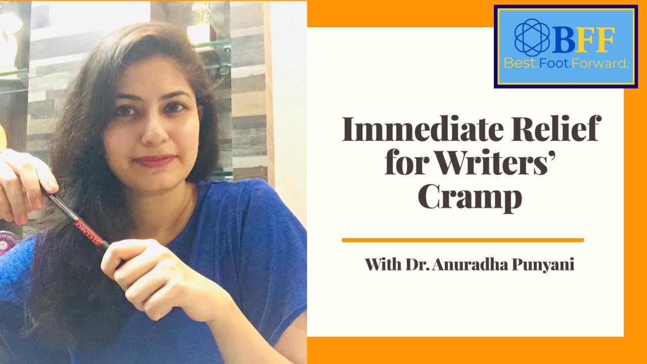 Writers' Cramp- Immediate Help!