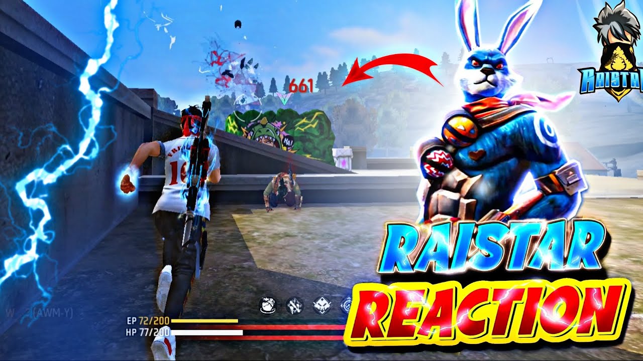 Raistar OP Reaction On My Gameplay || Finally I played with Raistar - Garena Free Fire