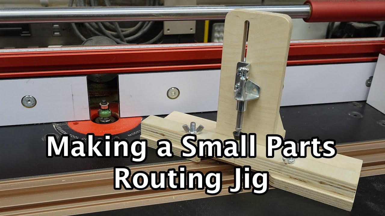 Making a Small Parts Routing Jig