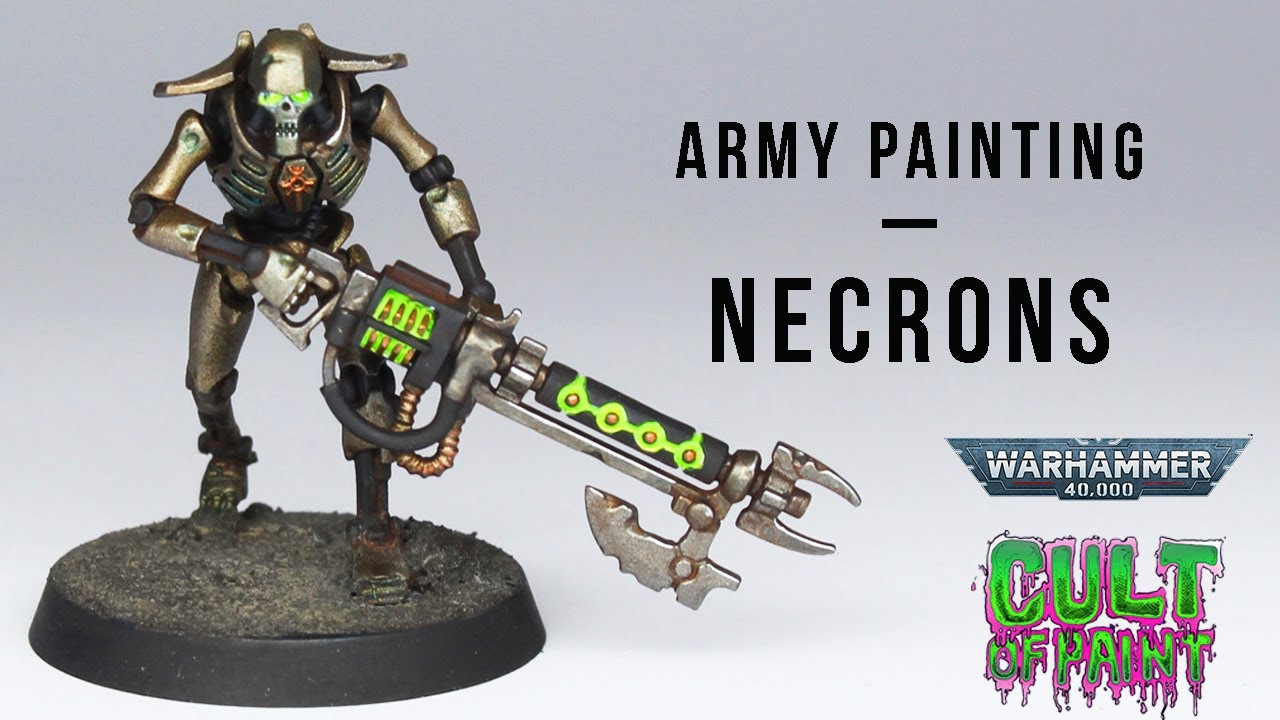 How to paint Necrons Szarekhan Dynasty from INDOMITUS, 9th Edition Warhammer 40k