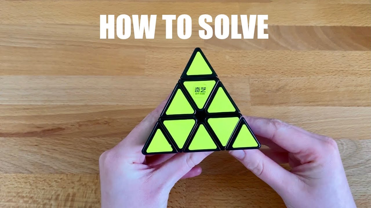 EASIEST way to SOLVE a PYRAMINX