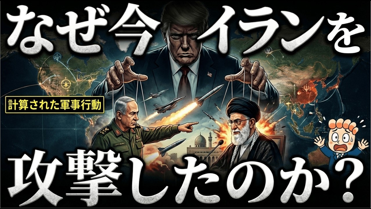 【緊急解説】なぜ今アメリカとイスラエルは”イラン”を攻撃したのか？