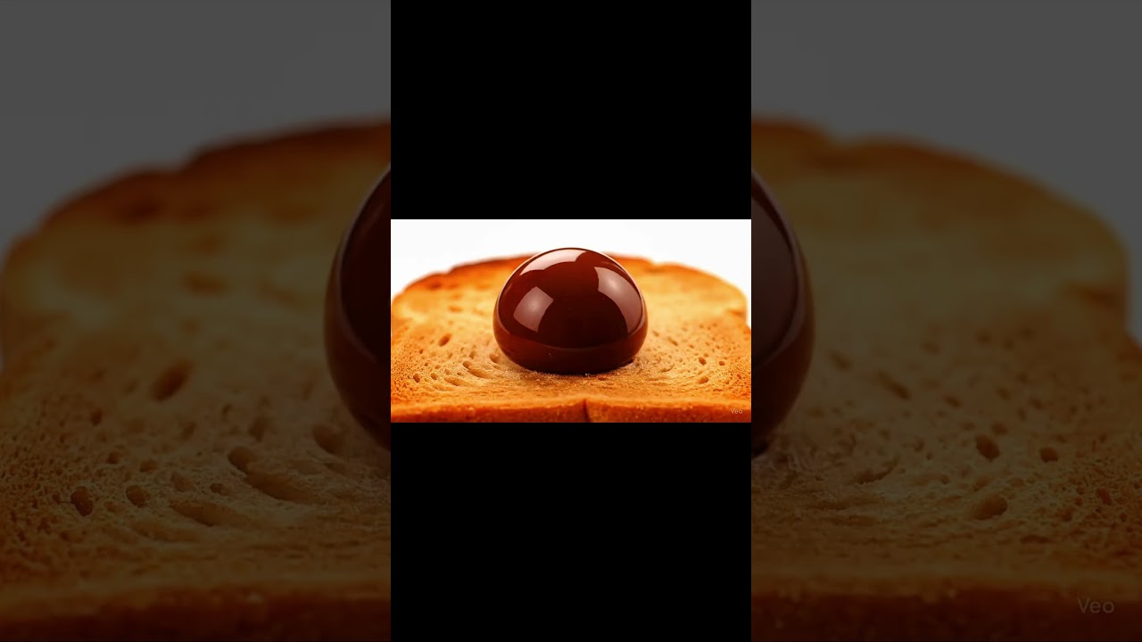 🍫 Smooth, rich, chocolate glass and Blueberry cream glass spreading in ultra slow motion!