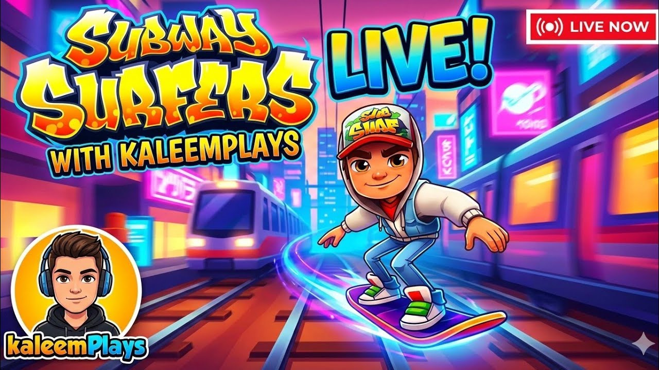 SUBWAY SURFERS LIVE|NOOB GAMPLAY#GAMING#LIVE#VIRALGAME