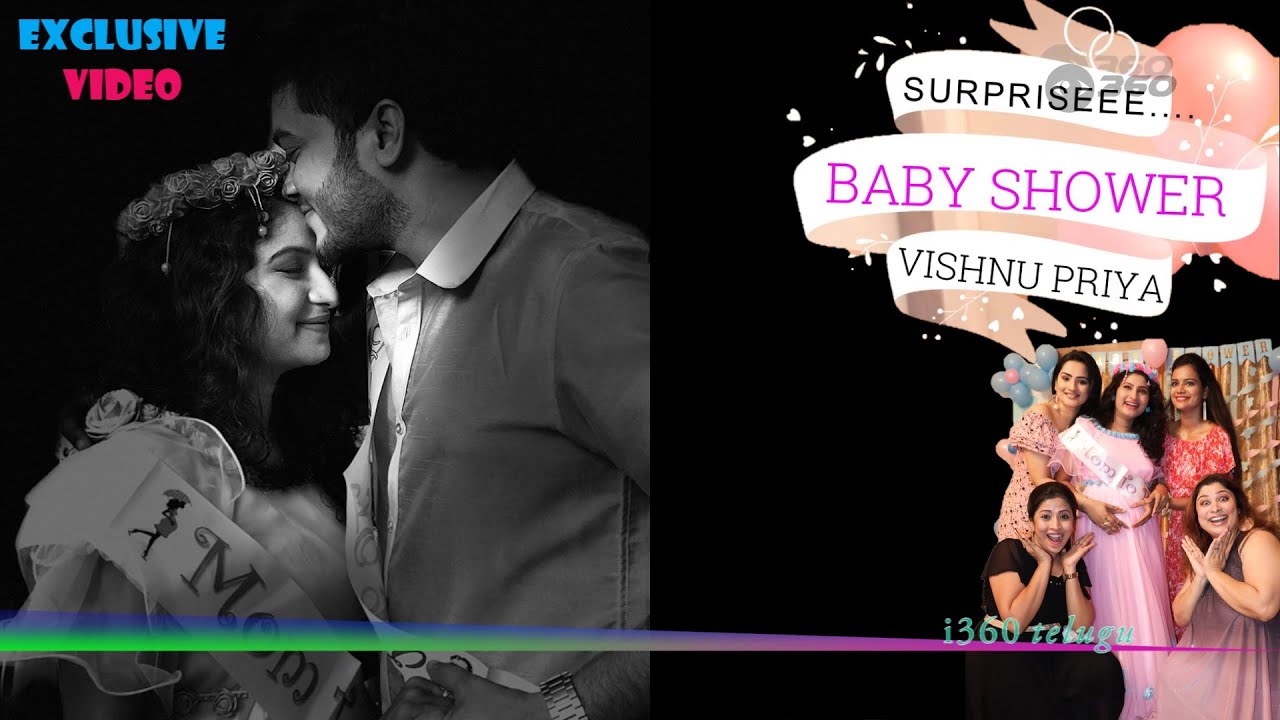 VISHNU PRIYA Surprise BABY SHOWER by Friends EXCLUSIVE VIDEO| Kumkuma puvvu fame & TV Star Couples