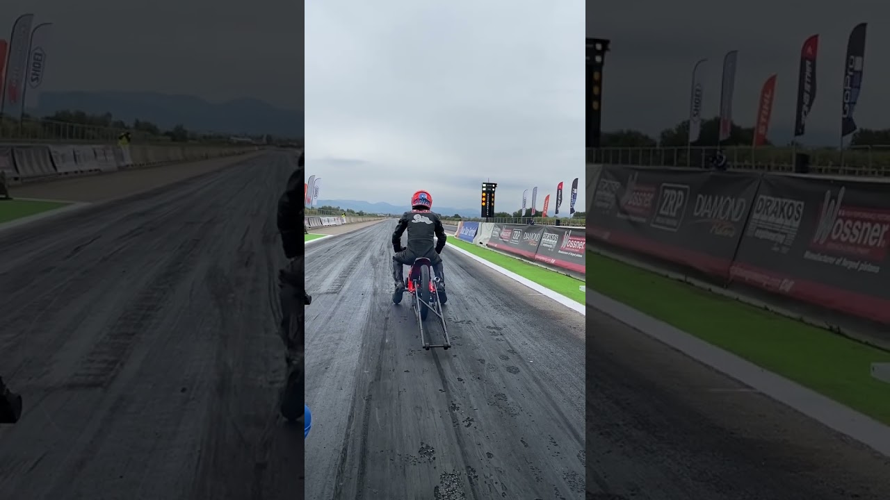 Pro z world record 9.608 Casper racing BtB dragster agrinio raceway