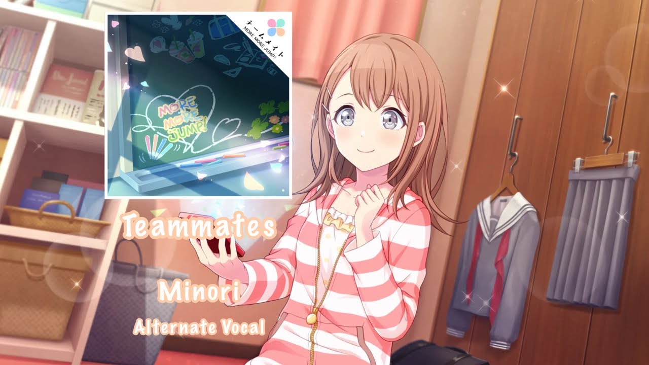 [GAME SIZE] Teammates チームメイト Minori Hanasato 花里 みのり Alternate Vocal