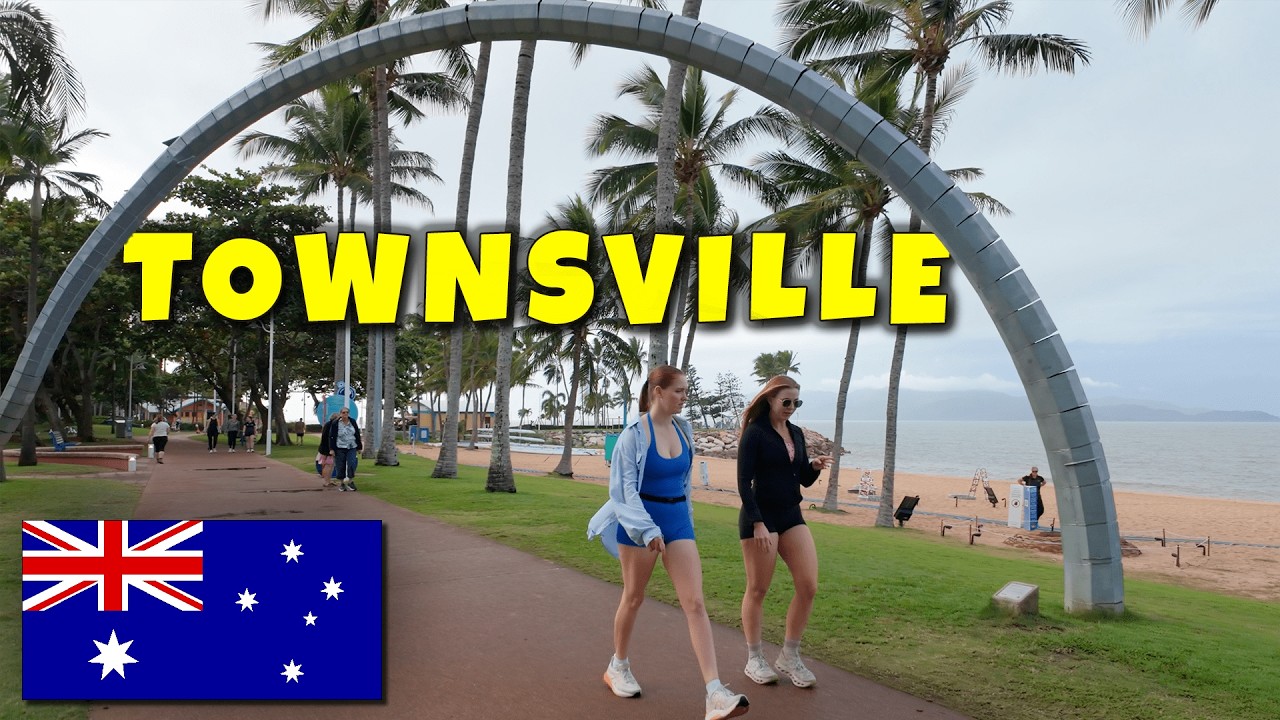 🇦🇺 in 4K - Townsville - The Strand - Walking Tour