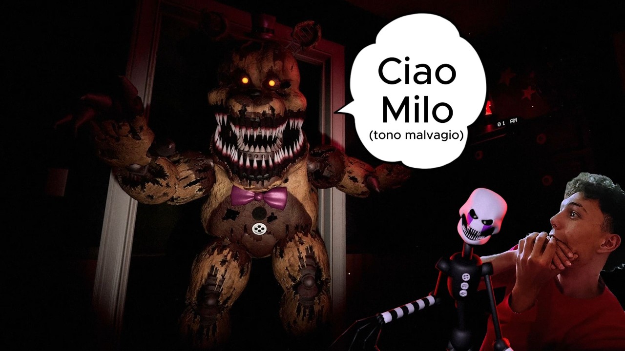 Prima un ritorno su fredbear, poi fazbear