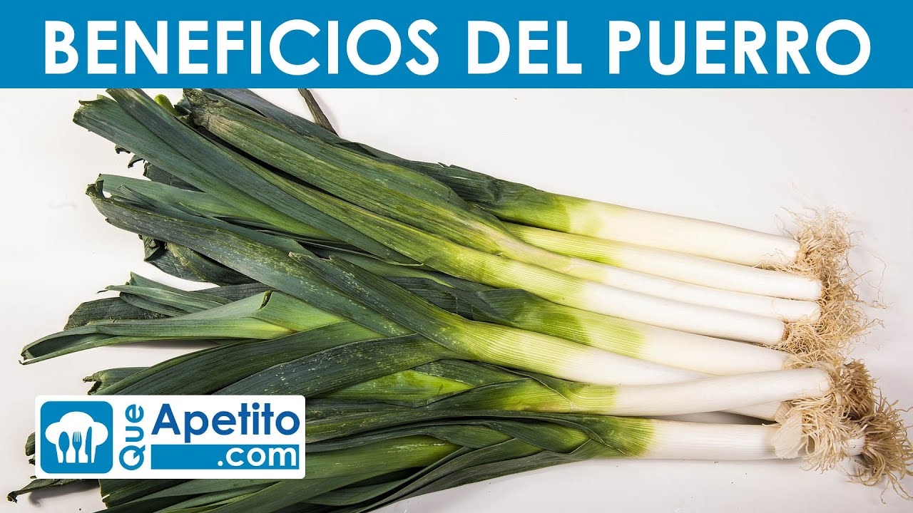 8 Propiedades y Beneficios del PUERRO | QueApetito