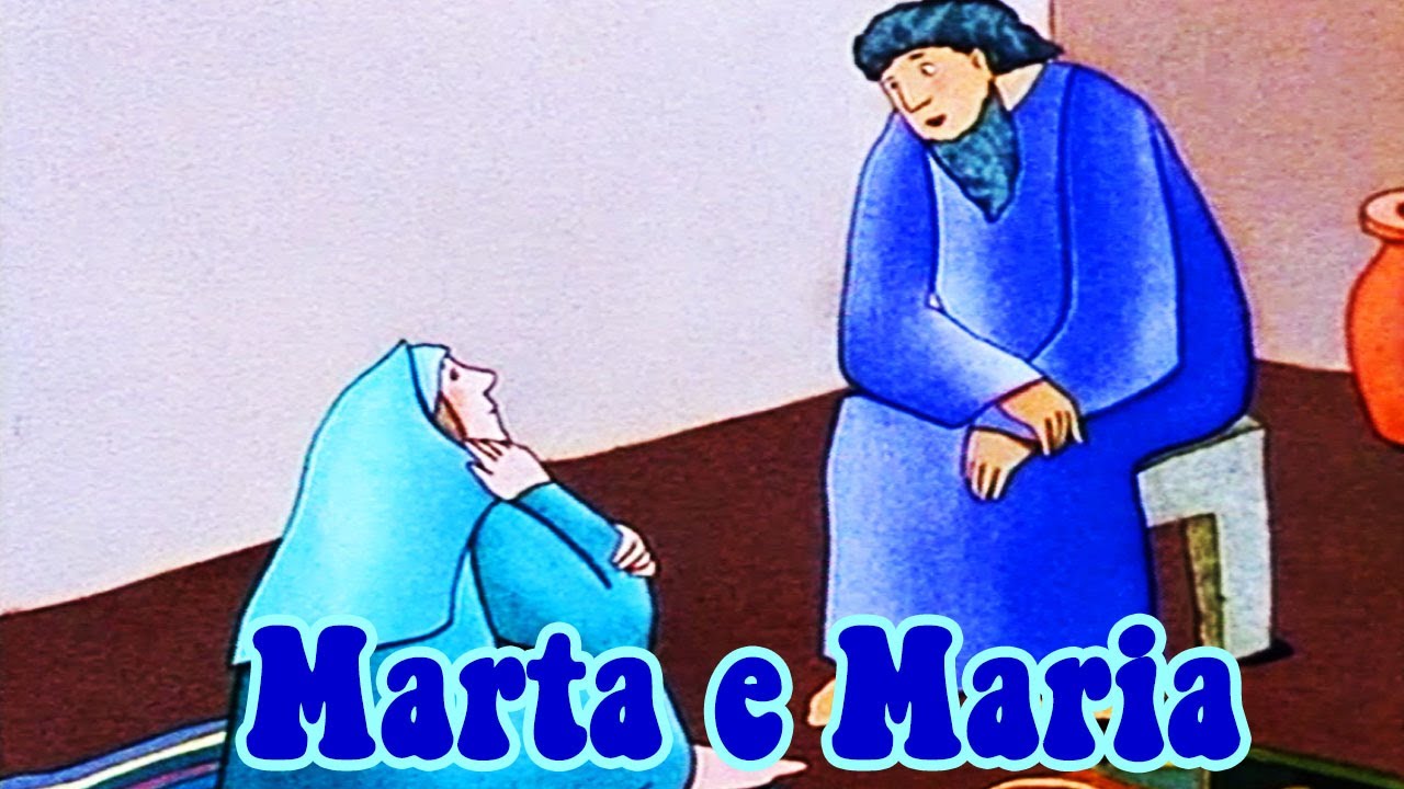 Marta e Maria - Bibbia per bambini