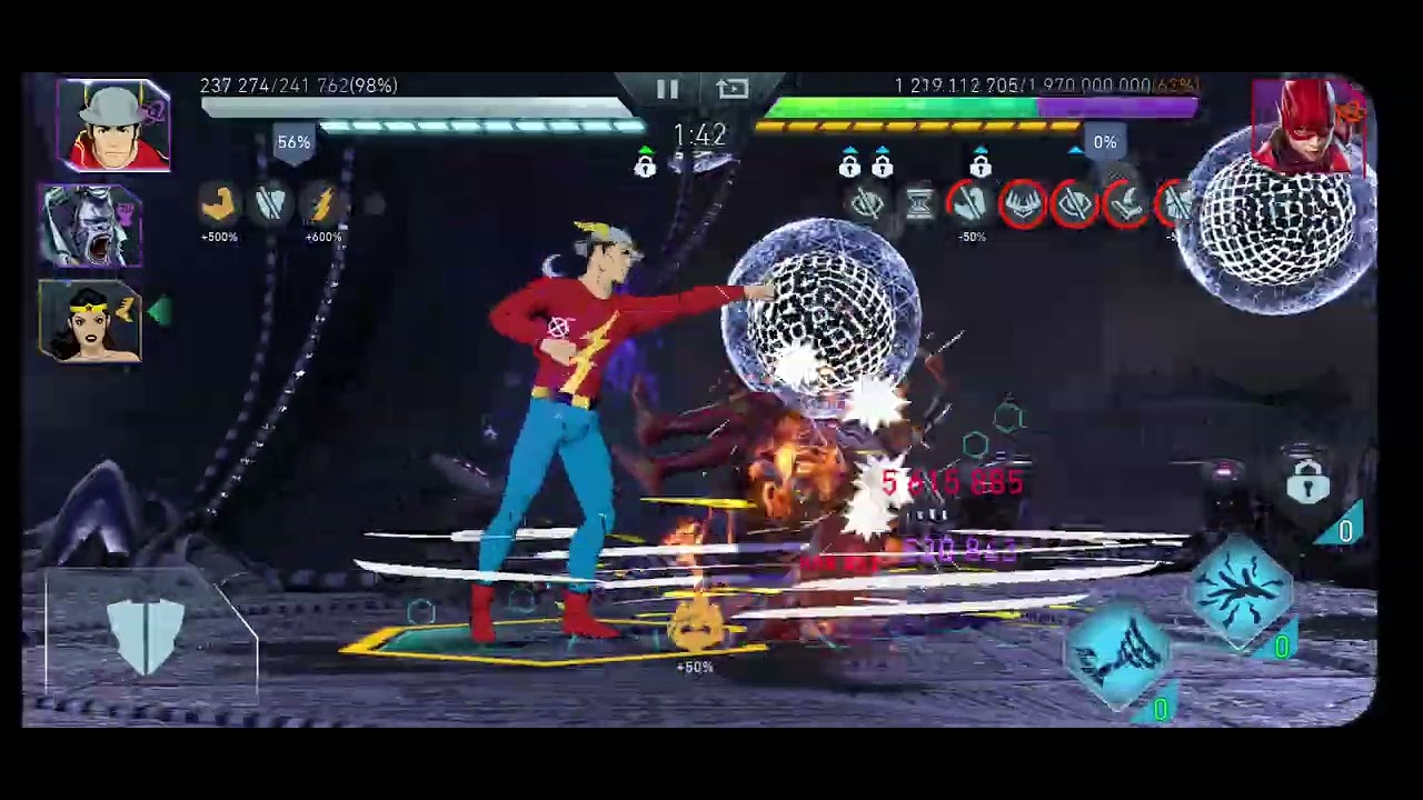 Flash clásico (marioneta) f2p H7 injustice 2 mobile 