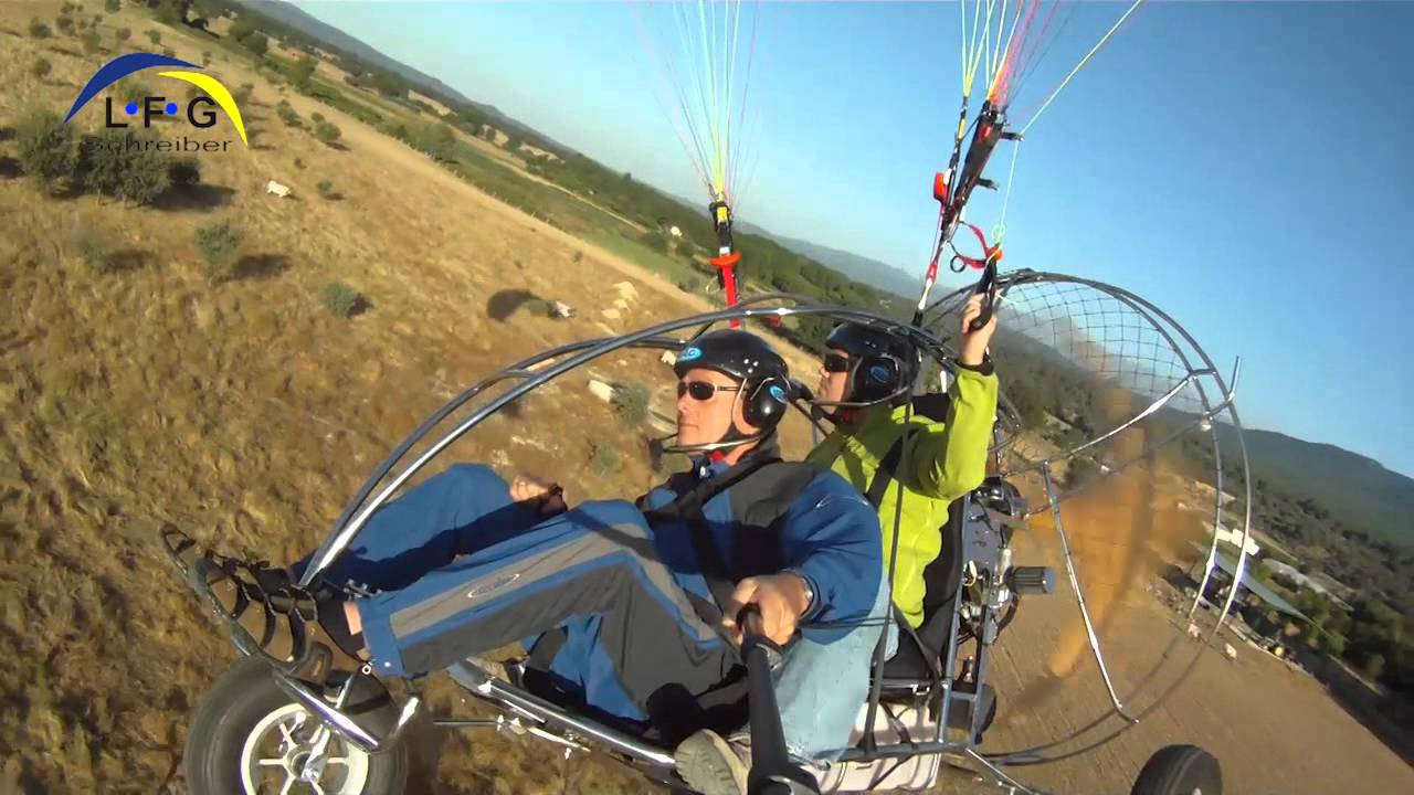 Airfer  Mustang Paratrike Testflug