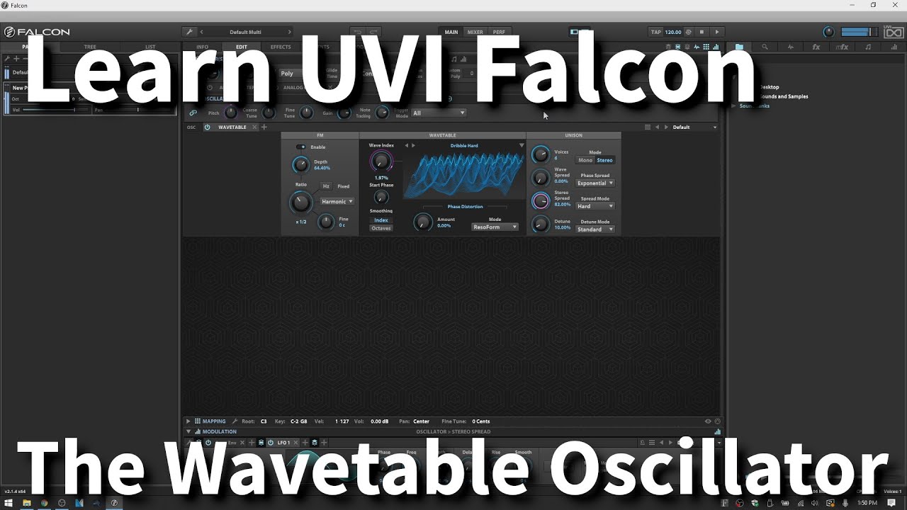 Learn UVI Falcon 2.1 | The Wavetable Oscillator | In-Depth