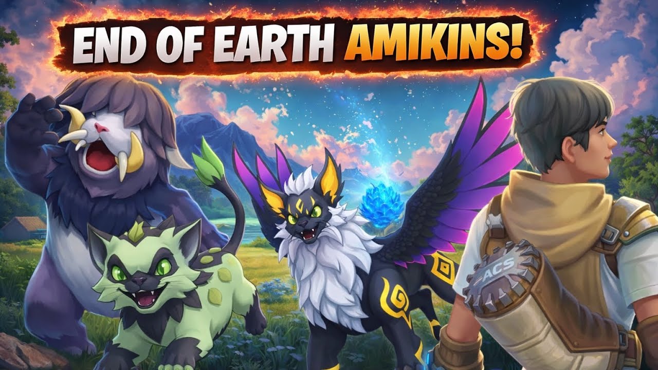 END OF EARTH AMIKINS 😠#amikinvillage 