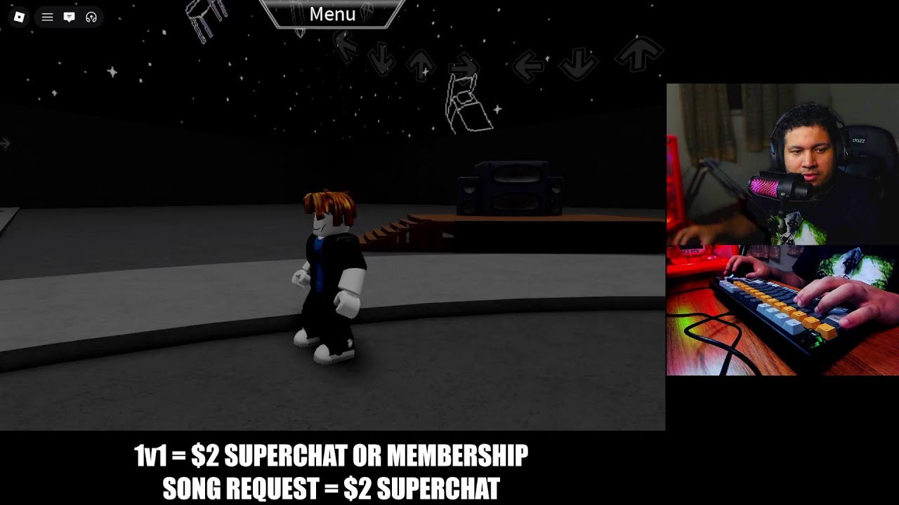 Roblox FNF livestream horizontal