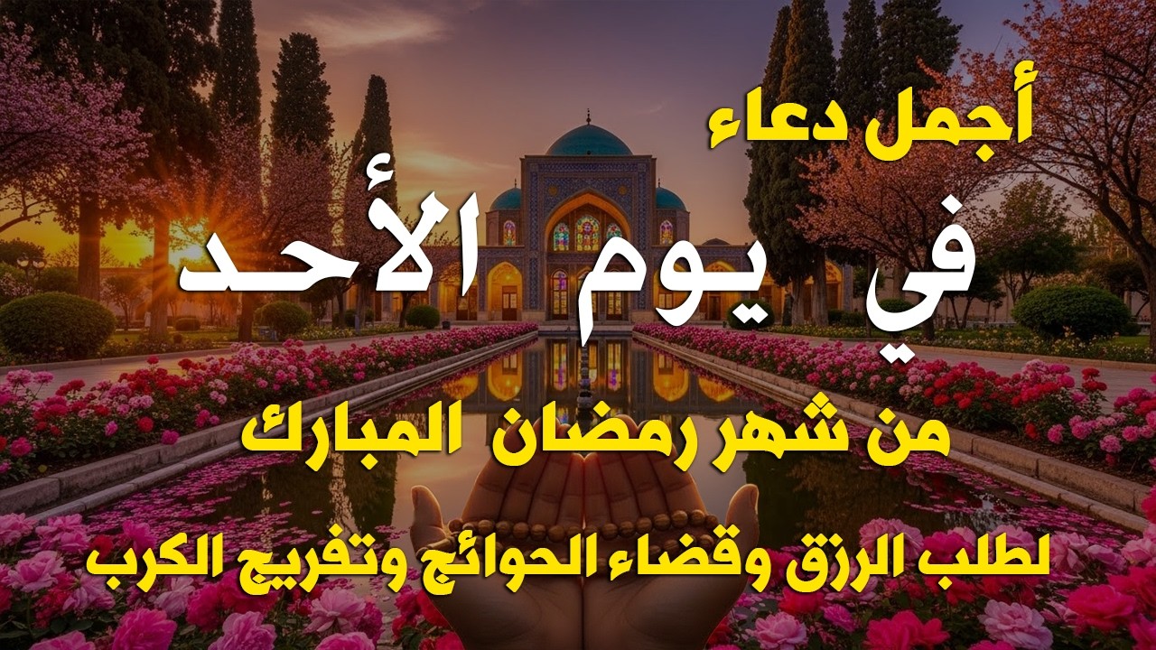 دعاء في يوم الأثنين المستجاب دعاء يوم 21 من شهر شعبان للرزق والشفاء العاجل وقضاء الحوائج🤲(4k)