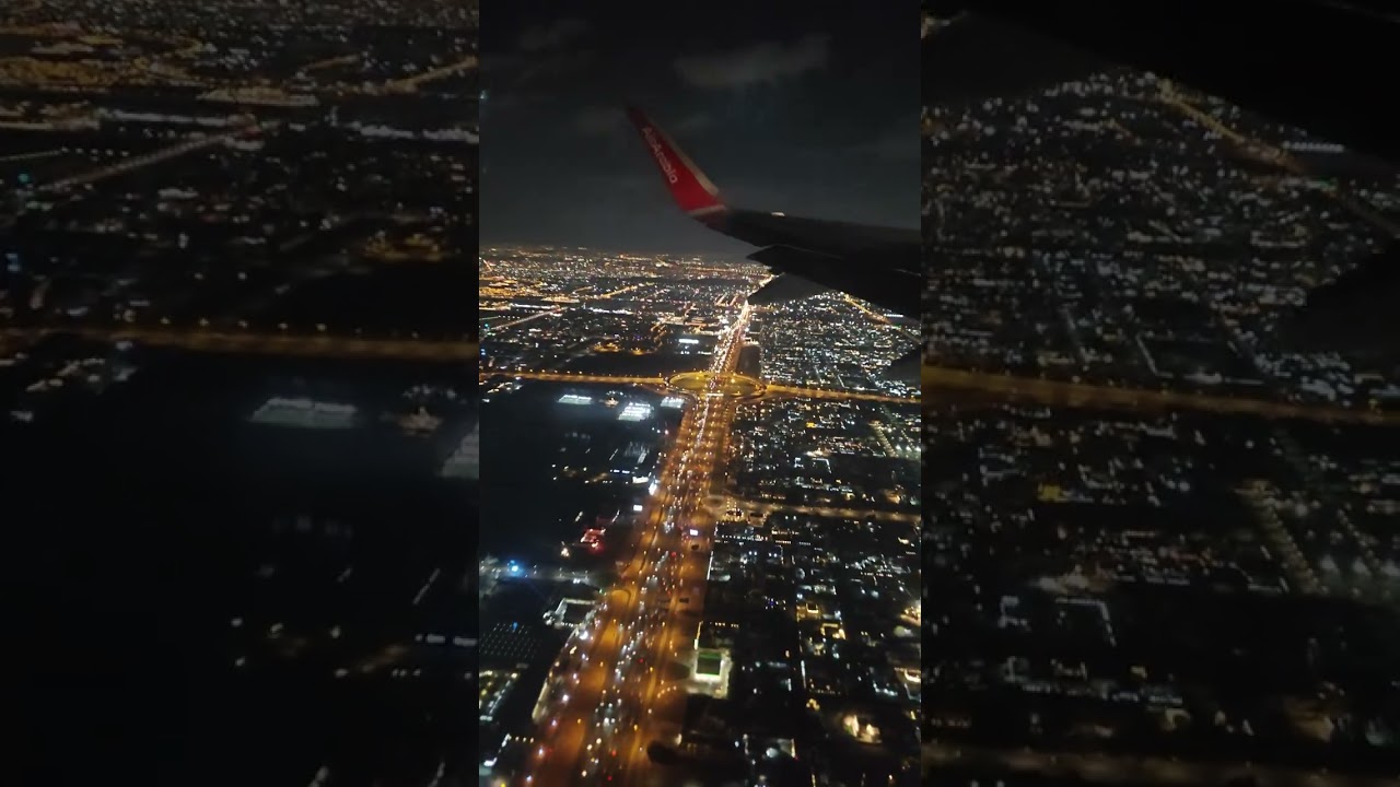🛫 TAKE OFF AT SHARJAH AIRPORT 