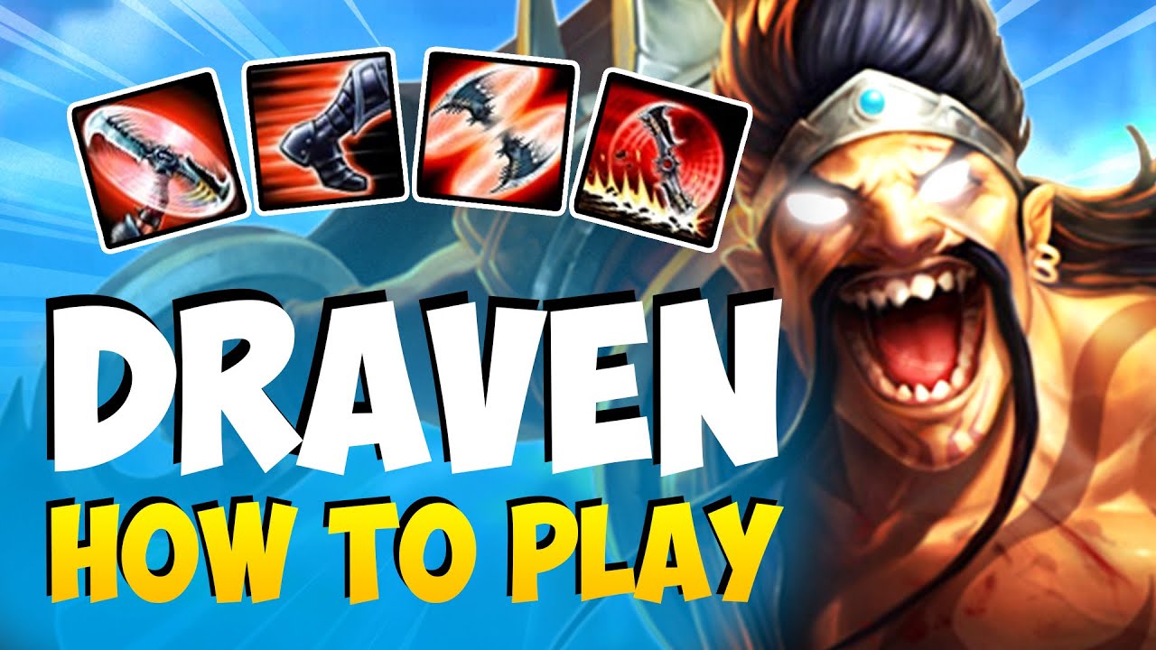 How to Play DRAVEN ADC for Beginners | Draven Guide Season 11 | League of Legends