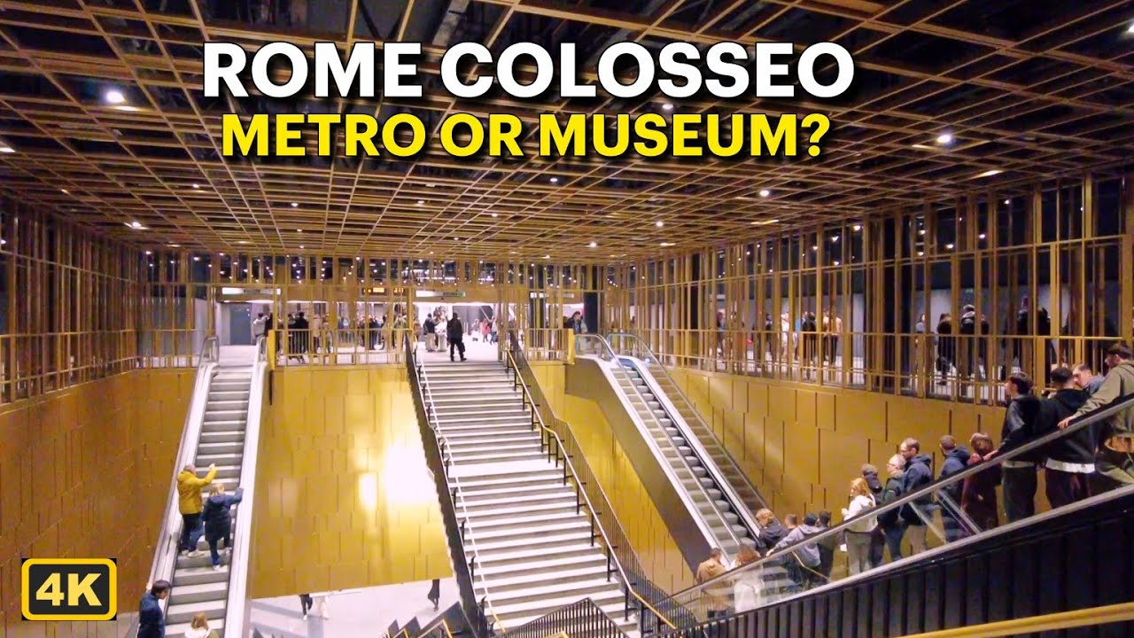 Colosseo Metro Station | A Different Side of Rome