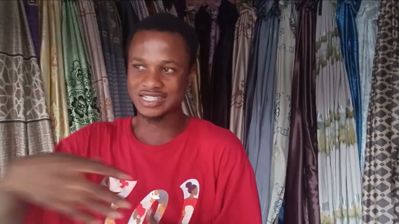 My visit to New Market Layout Port-Harcourt, for the purchase of Blinds & Pillow 