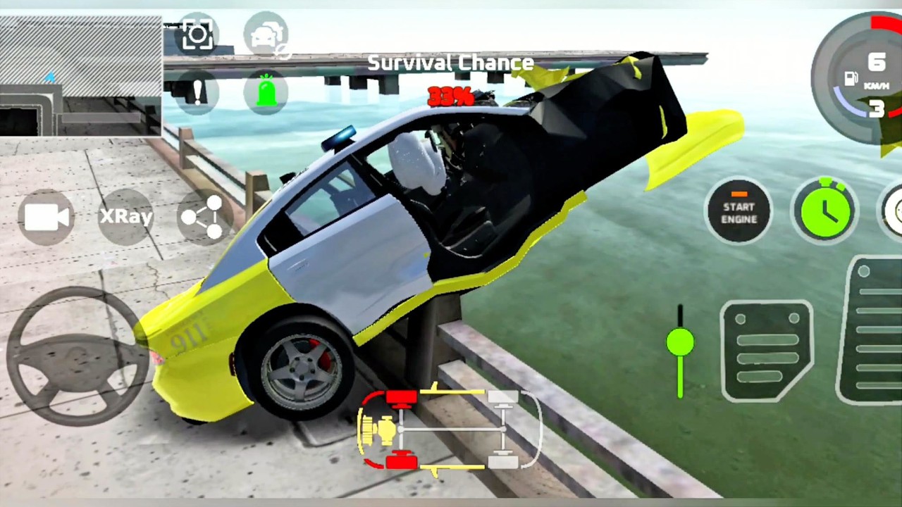 DriveCSX - High Speed Car Crashes/Fails/Realistic Impacts : Epic Car Driving Simulator Ep.24