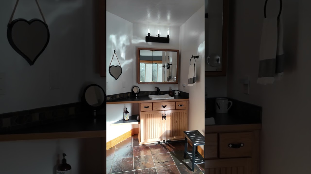 Spa-inspired Primary Ensuite Bath - 382 Blacktail Road, Cocolalla, ID #baths #spa #showers #ensuite