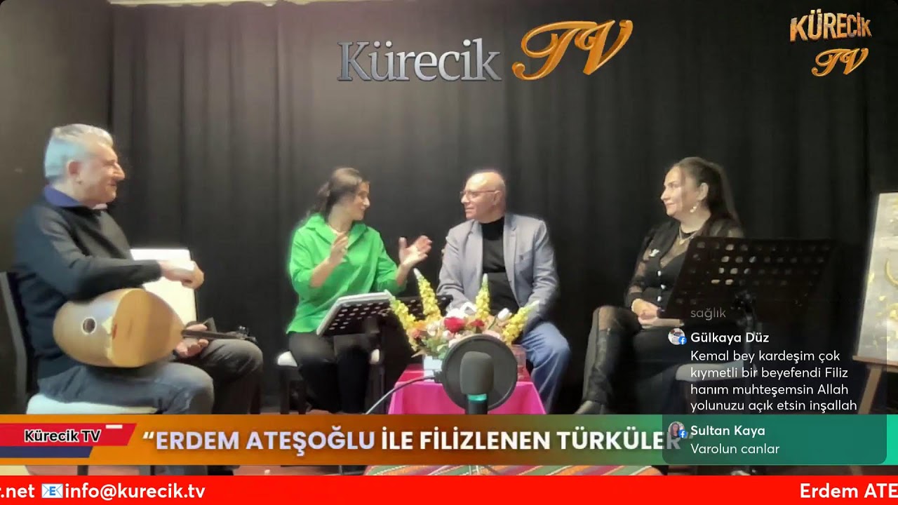 Erdem ATEŞOĞLU’nun Hazırlayıp Sunduğu “ERDEM ATEŞOĞLU İLE  FİLİZLENEN TÜRKÜLER“