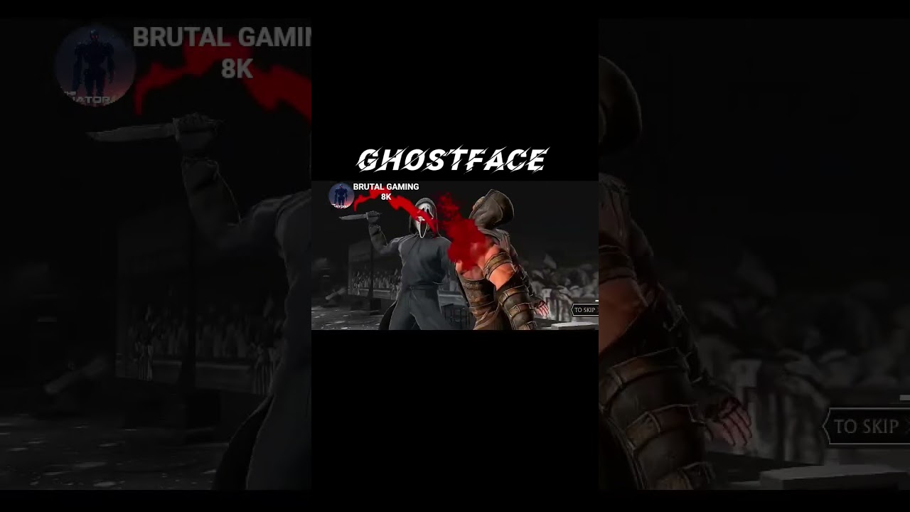 NIGHTMARE GHOSTFACE x-ray fatal blow!!