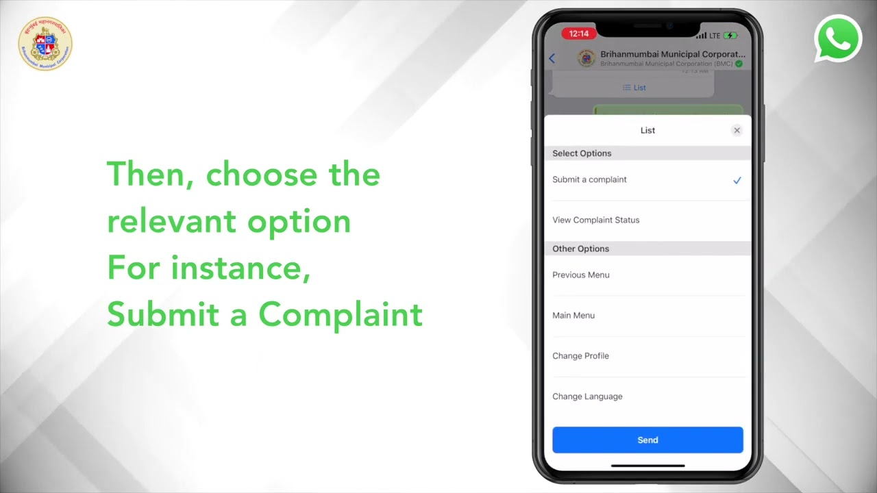 Civic Services Near You | MyBMC Whatsapp Bot