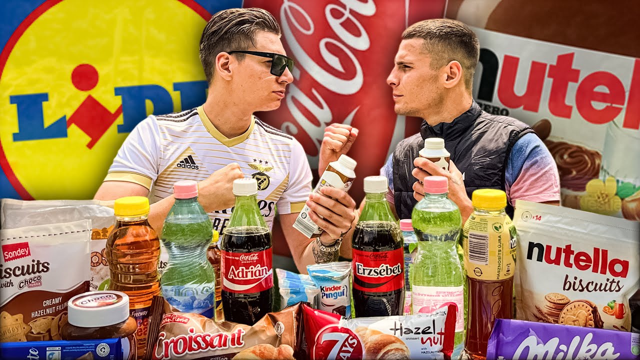 🍿 TÉNYLEG MEGÉRI? | *LIDL* VS MÁRKÁS TERMÉKEK - ULTIMATE VAKTESZT 🔥
