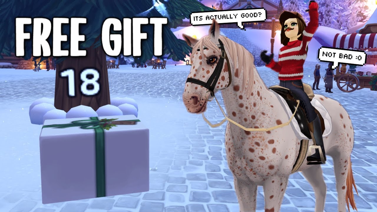 FREE Yule Tree Gift Day 18 - Star Stable Advent Calendar