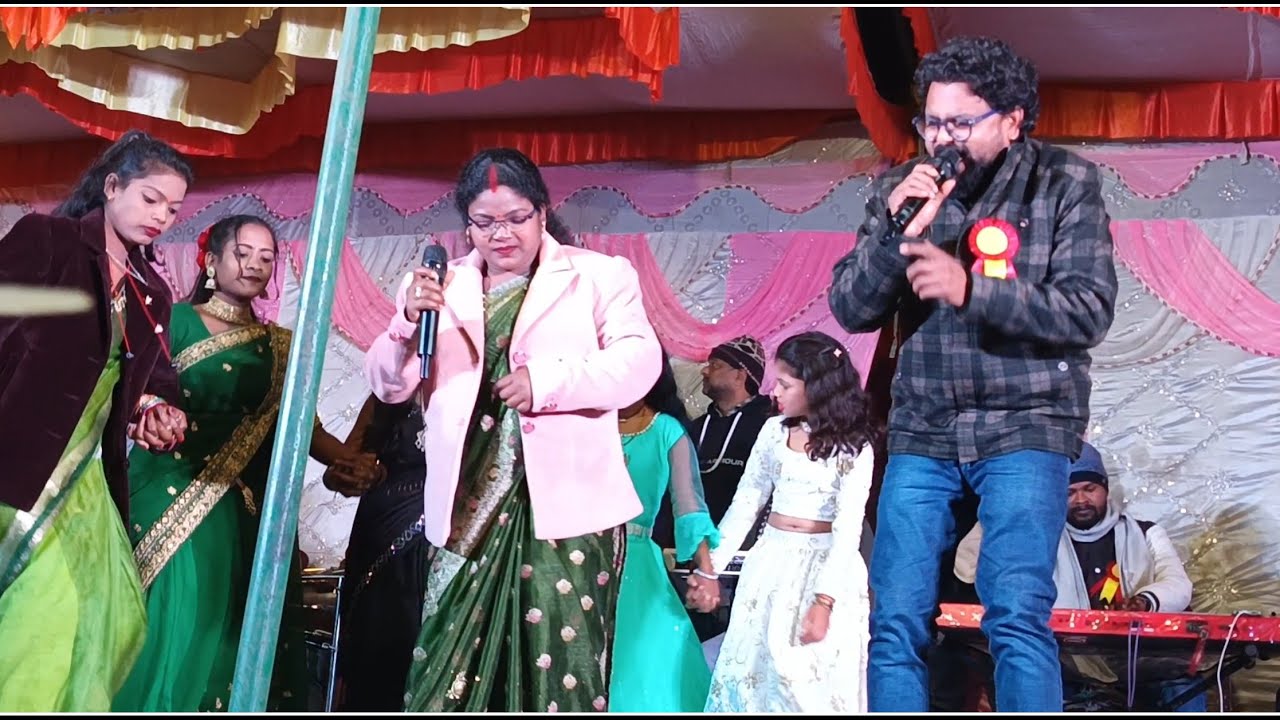 रब्बाई जमटोली प्रोग्राम।। सिंगर 🎤 रूपेश बड़ाइक और सुहाना देवी 2025 नया सुपरहिट ठेठ नागपुरी गीत 🌾 