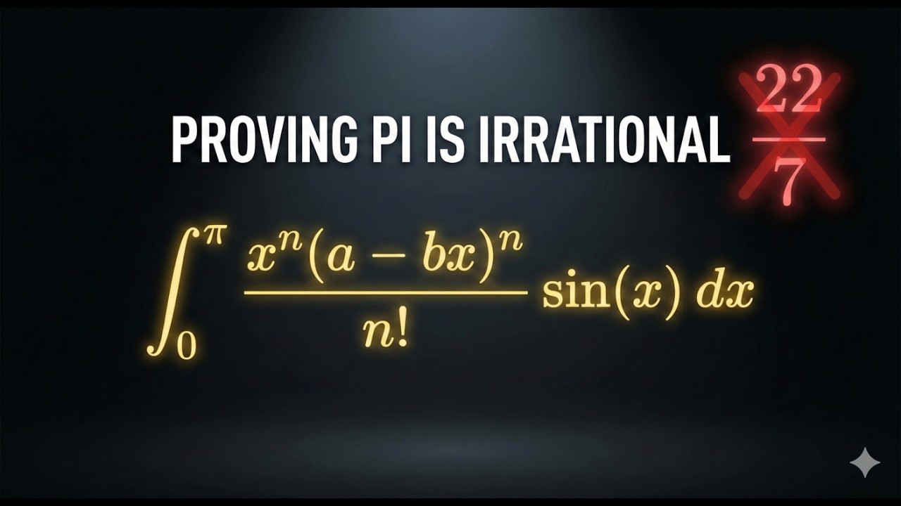 Proving Pi is Irrational by this integral