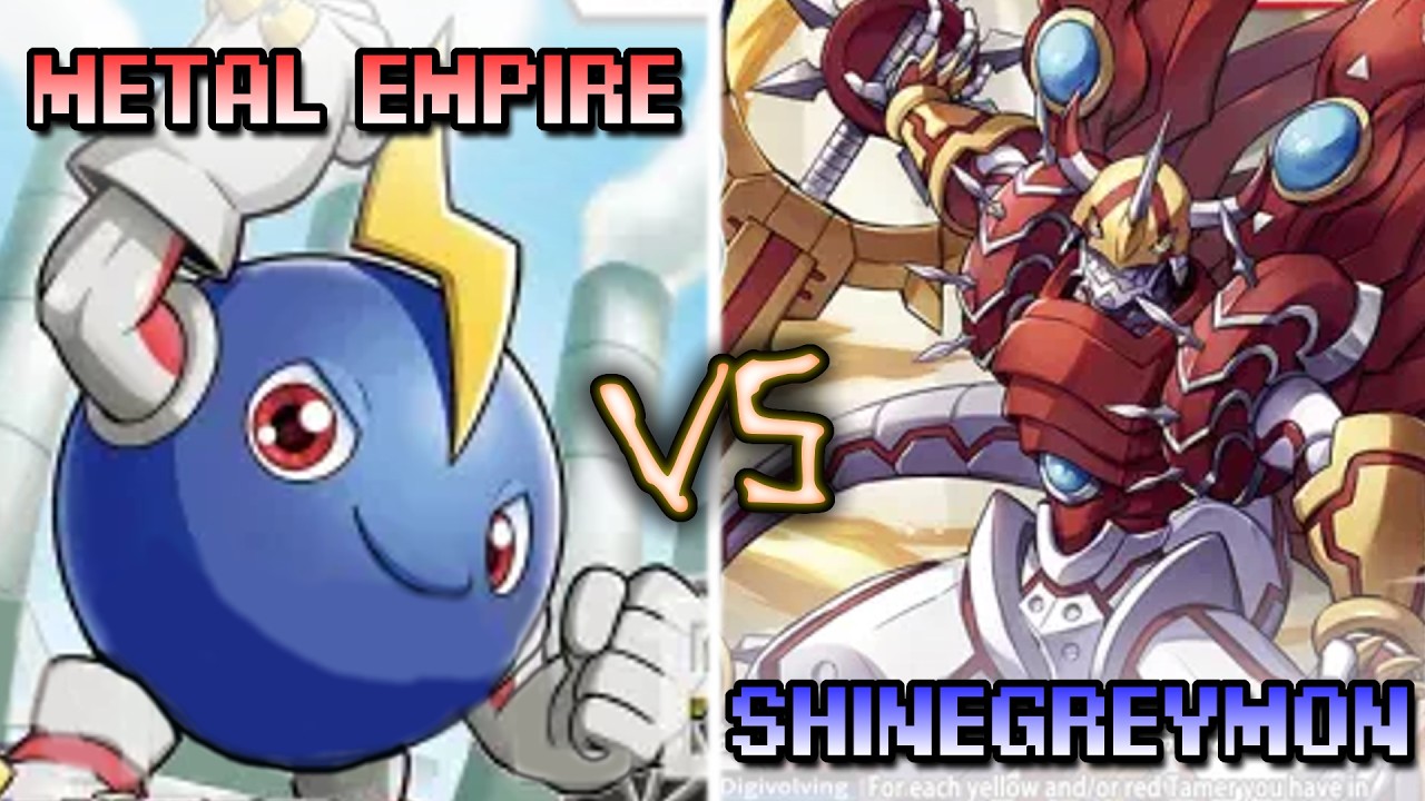 Metal Empire ПРОТИВ ShineGreymon | EX12 | Digimon Card Game
