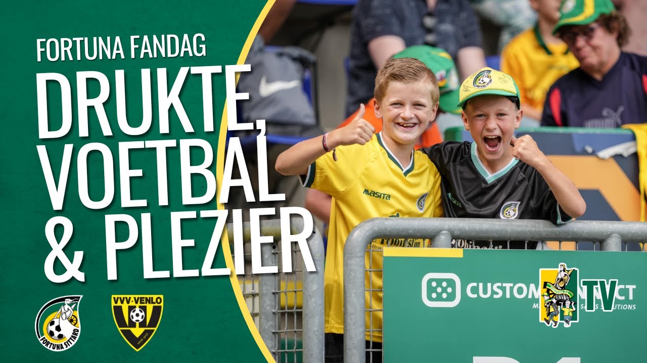 DRUKTE, VOETBAL & PLEZIER bij de FORTUNA FANDAG 2022! - Fortuna SC TV