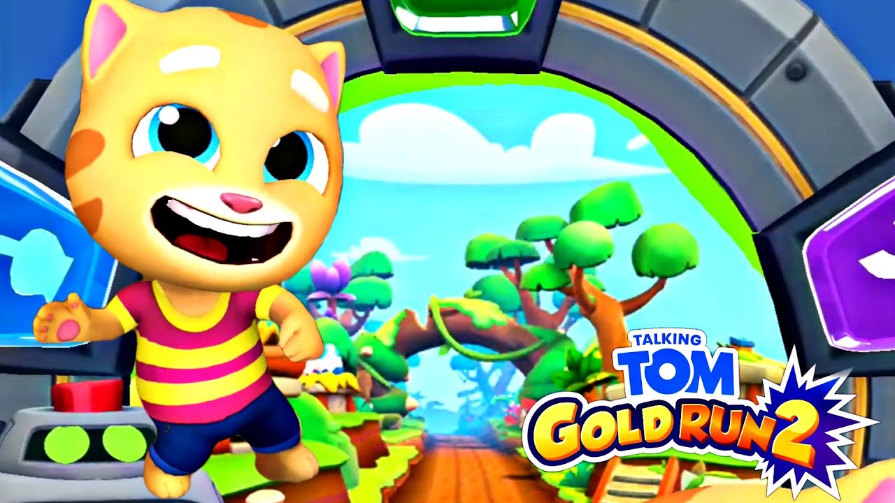 Talking Tom Gold Run 2 - Ginger - LILU Gameplay (Android, iOS)