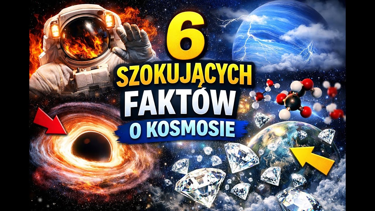 🌌 6 SZOKUJĄCYCH FAKTÓW O KOSMOSIE 🚀
