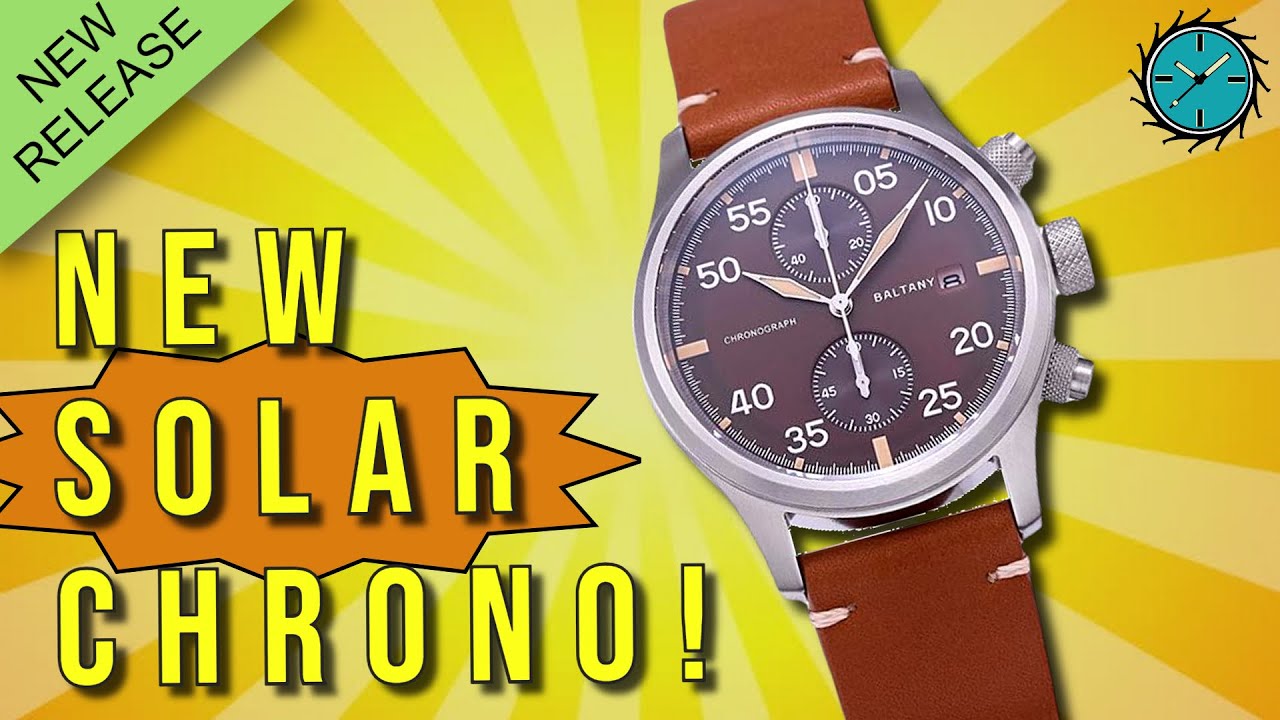 An affordable Solar chronograph  The Baltany S6070