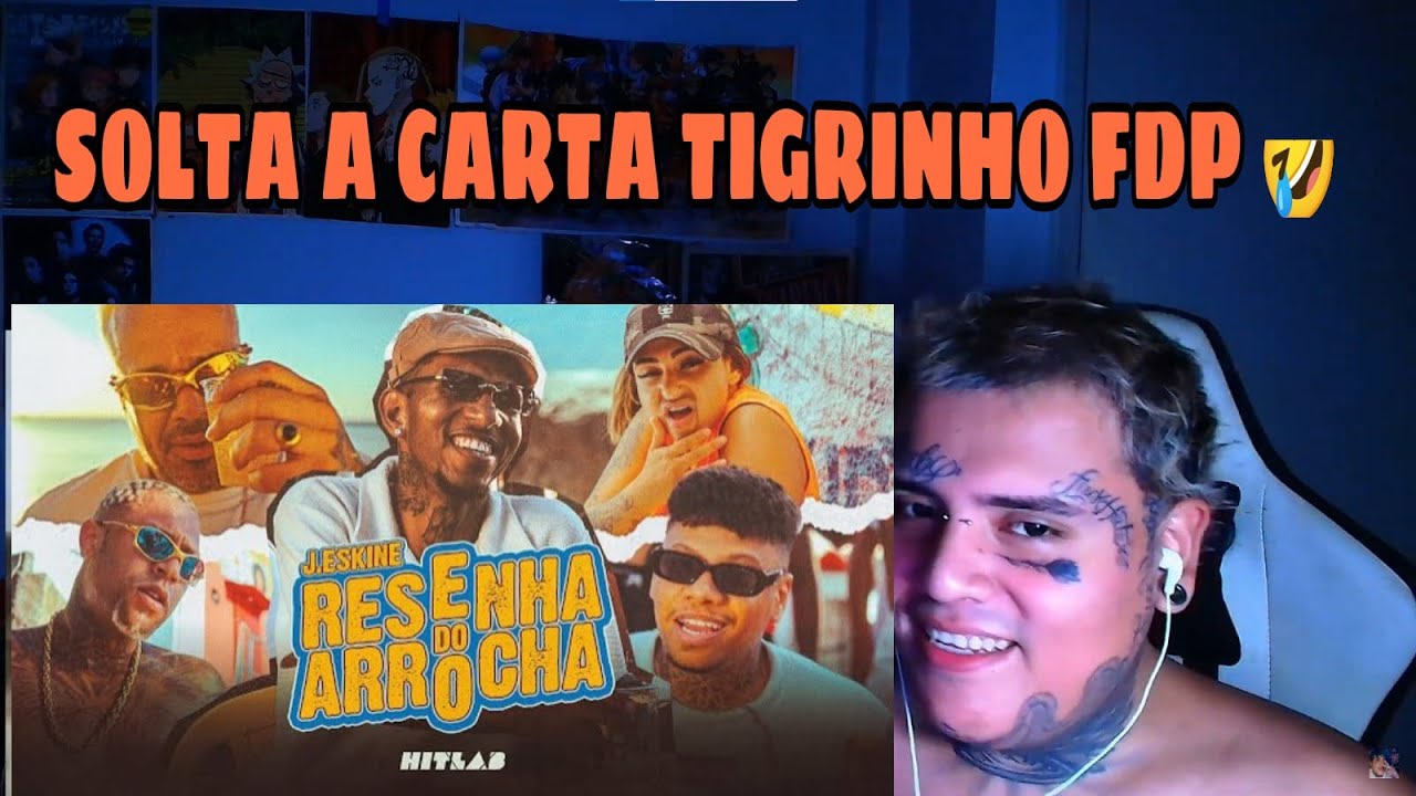 GRINGO REAGINDO A RESENHA DO ARROCHA - J. ESKINE (CLIPE OFICIAL)