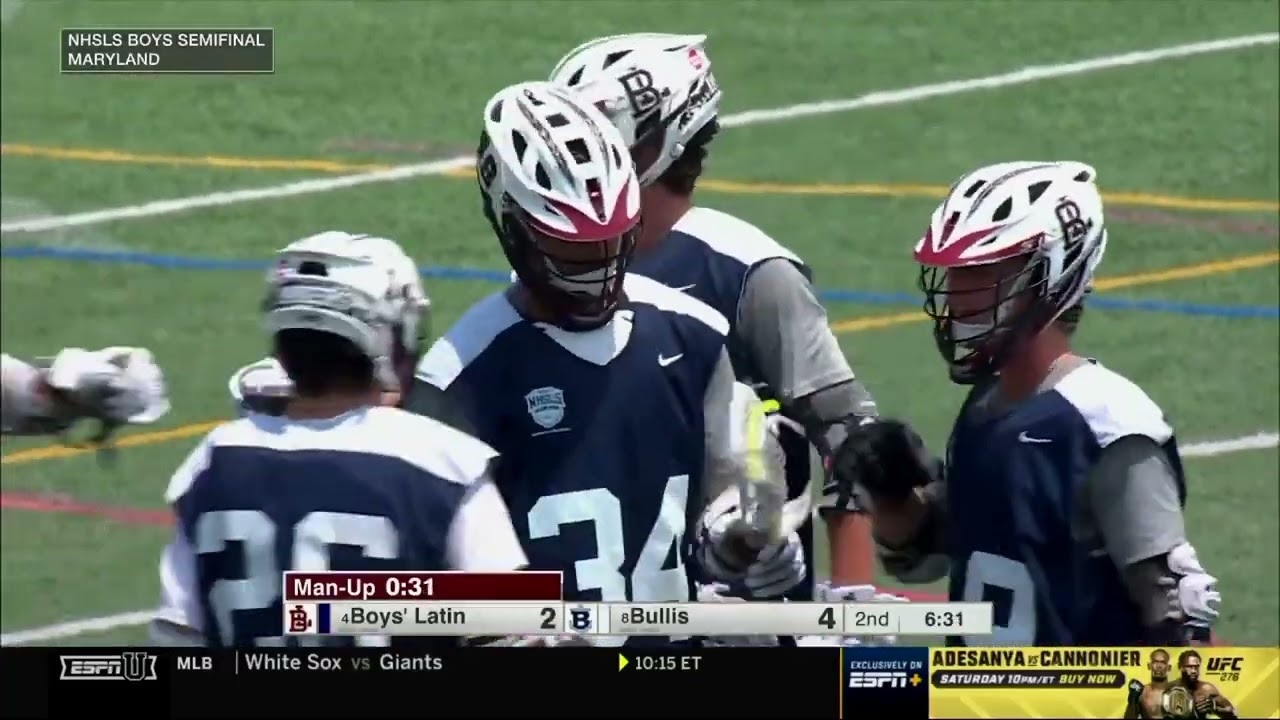 National High School Lacrosse Showcase: Boys Latin (MD) vs. Bullis (MD) - ESPN Broadcast