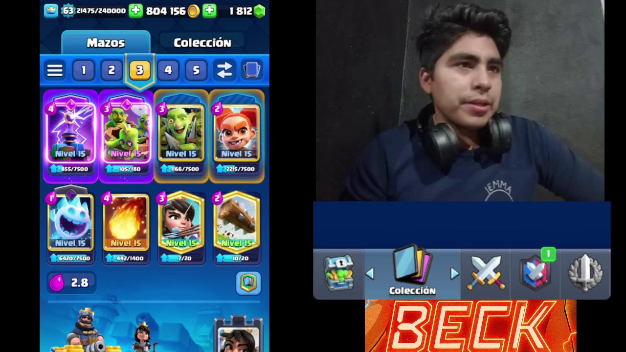 Top 10 de mi casa en Clash Royale. Sigueme en Tik Tok LIVE