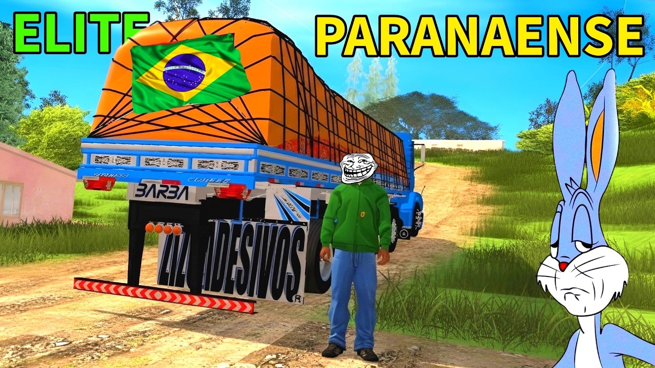 Jogando GTA ELITE PARANAENSE pela primeira vez 🇧🇷😂