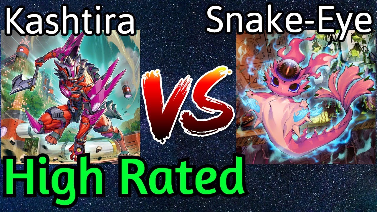 Kashtira Vs Snake-Eye Fire King High Rated DB Yu-Gi-Oh!