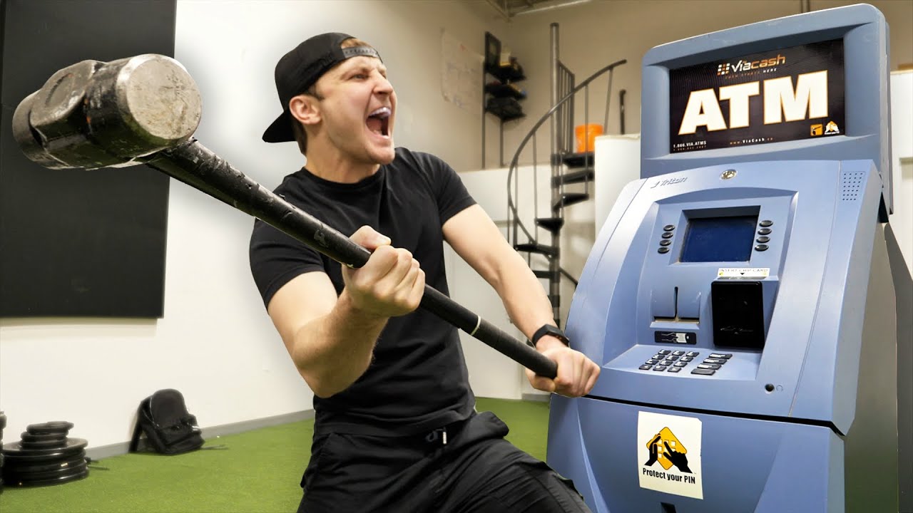 Breaking Into An Abandoned ATM Machine!!