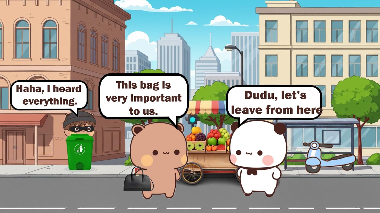 The Bag of Secrets Someone Is Watching Bubu & Dudu😮The Thief Who Heard Everything.Epi60|3D Animation